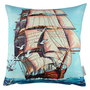 Aberto Design Cojín Multicolor 43 x 43 cm